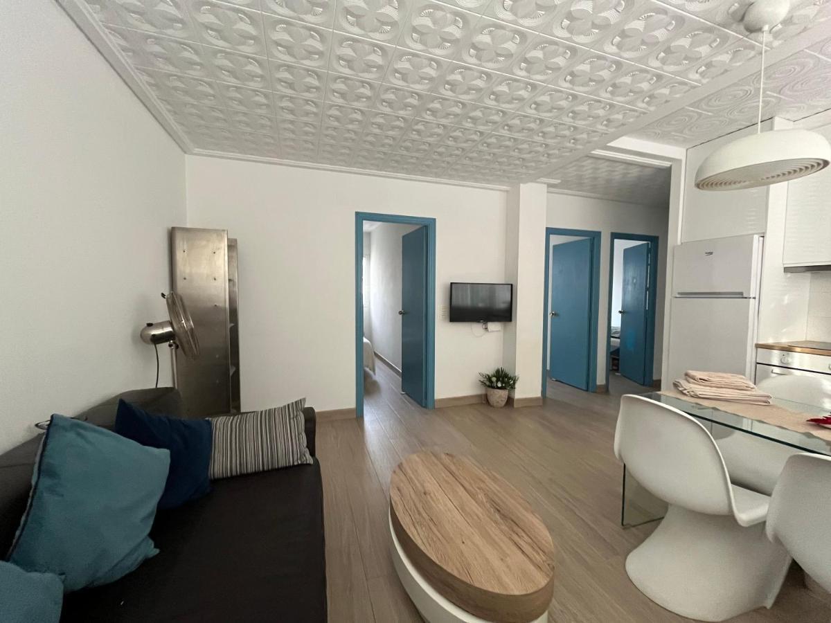 Modernized 3-Bedroom Flat 500M To The Beach Valencia Buitenkant foto